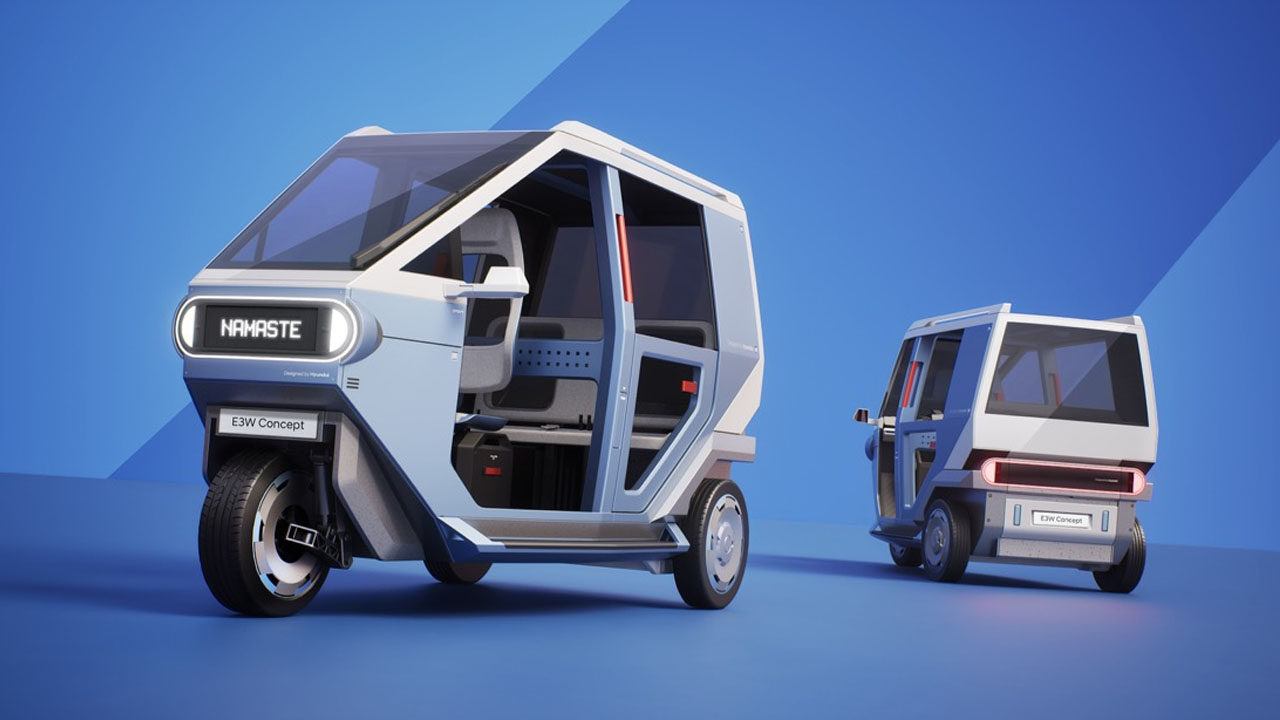 Hyundai dan TVS Kolaborasi Kembangkan Kendaraan Listrik Roda Tiga untuk Mobilitas Masa Depan