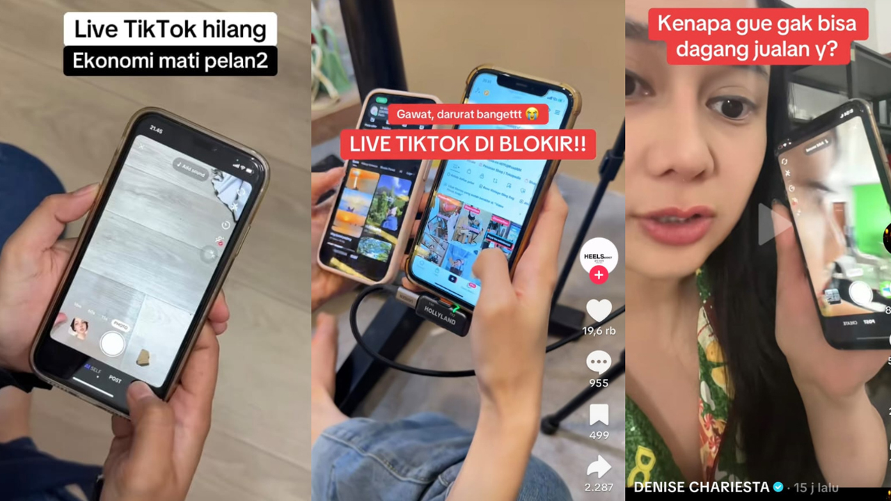 Mulai Malam Tadi Fitur Live TikTok Dimatikan, Kreator dan Pedagang UMKM Online Menjerit