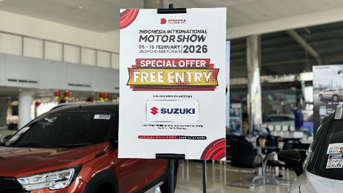 Mudah! Syarat Dapatkan Tiket IIMS 2026 Gratis dari Suzuki, Berikut Caranya!