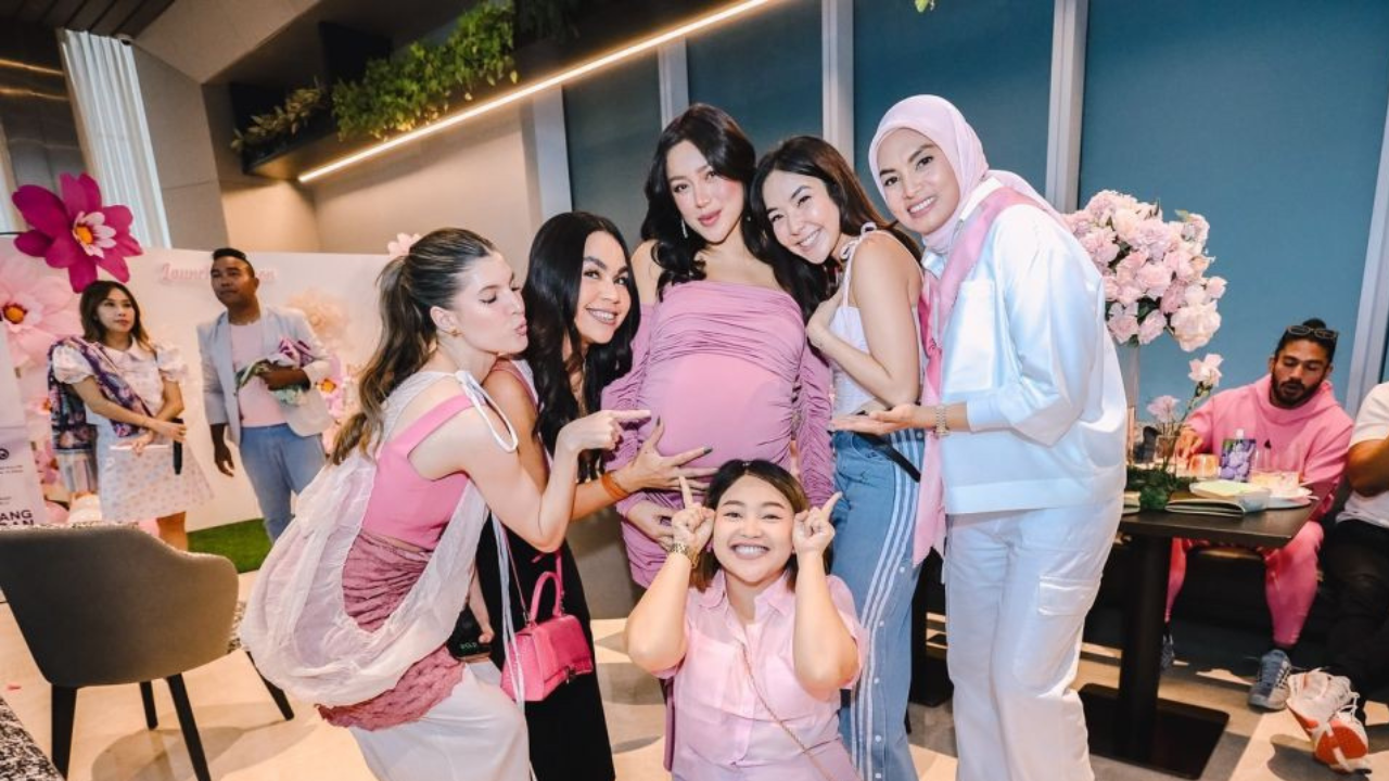 Jessica Iskandar Gelar Baby Shower Mewah, Sambut Bayi Perempuan dengan Penuh Kebahagiaan