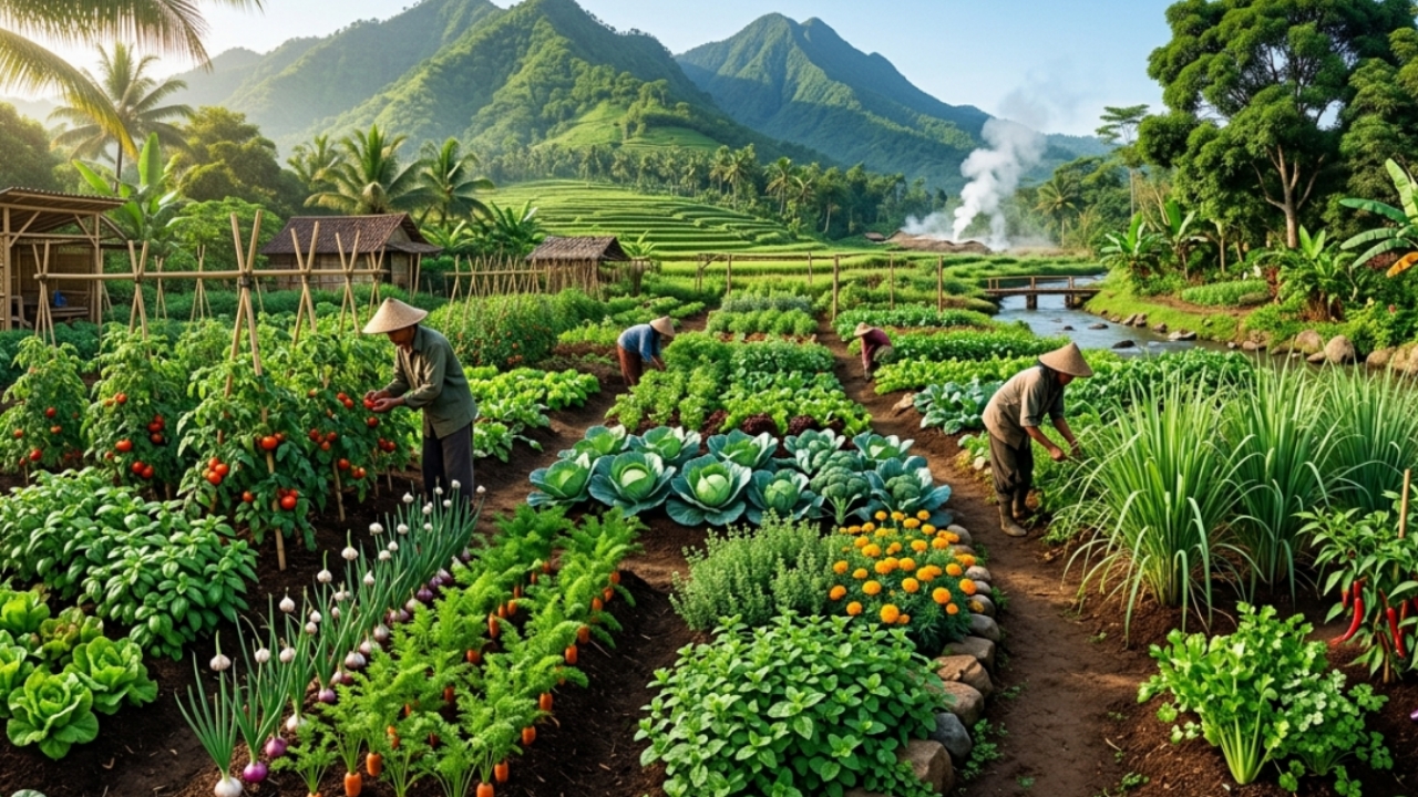 Rahasia Kebun Sehat Tanpa Pestisida: Kombinasi Tanaman Pendamping yang Ampuh Usir Hama