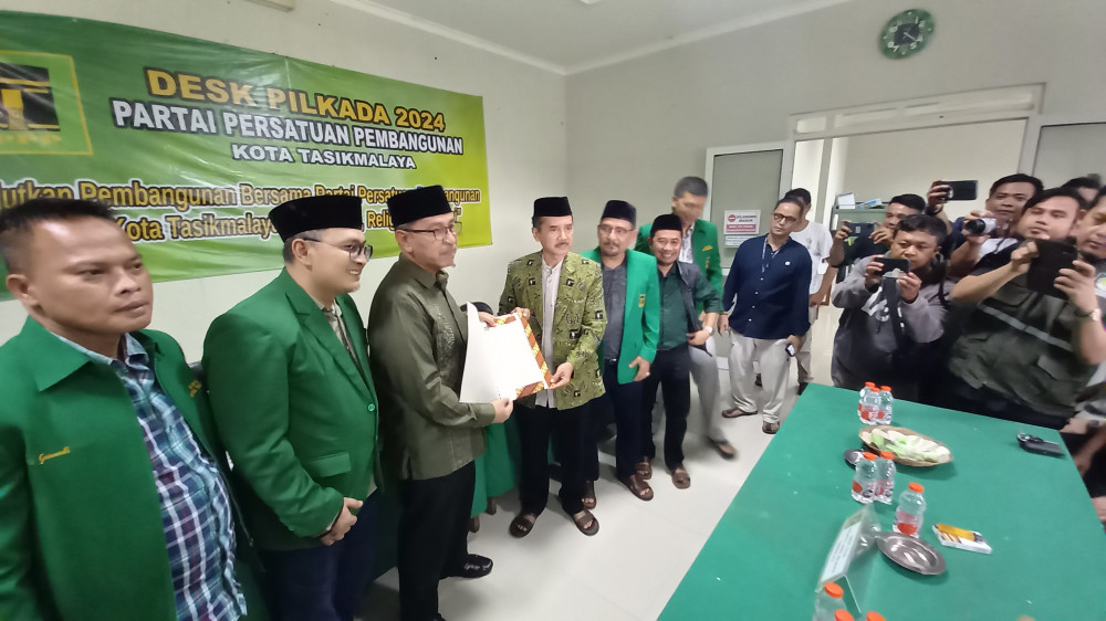 Pilkada 2024 Kota Tasikmalaya, Ivan Dicksan Resmi Daftar Penjaringan di PPP Incar Kursi Z1