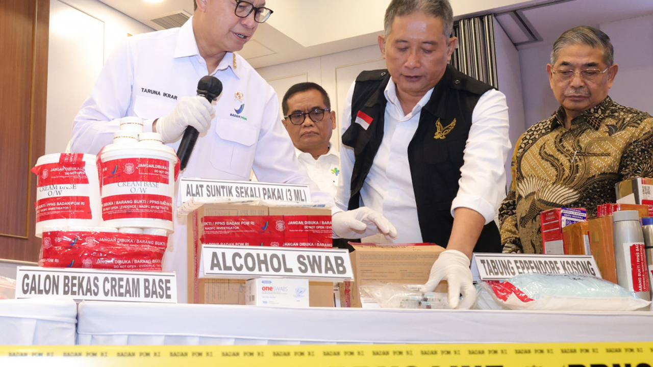 BPOM Bongkar Praktik Terapi Sekretom Ilegal di Magelang Bernilai Rp 230 Miliar