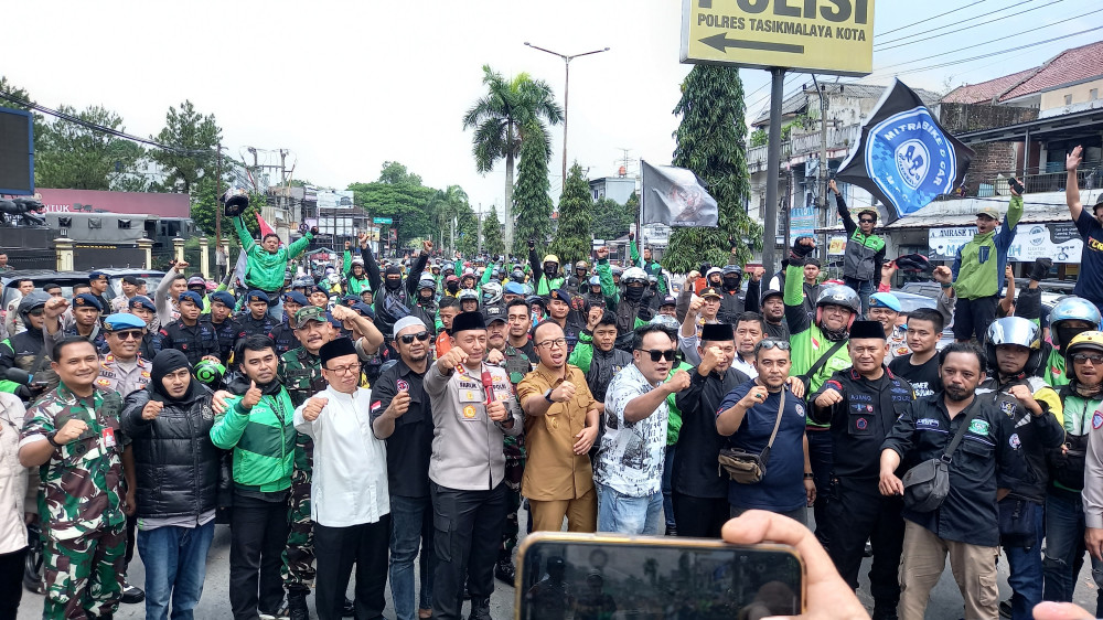 Ojol Tasikmalaya Desak Perbaikan Kebijakan, Wali Kota Janji Tindaklanjuti Aspirasi