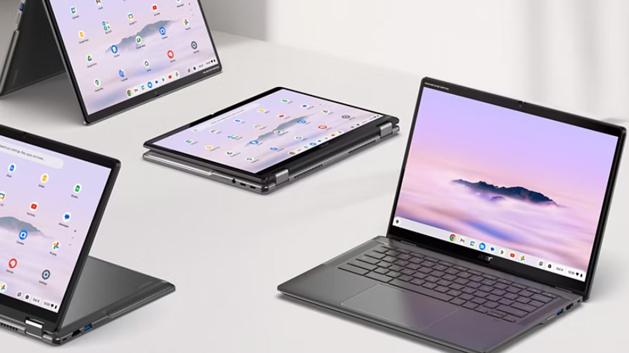 Terbaru Acer Chromebook Plus Spin 514, Laptop Konvertibel Perdana dengan Prosesor MediaTek Kompanio Ultra