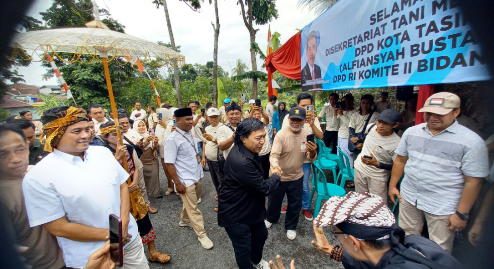 Komeng Janji Perjuangkan Stabilitas Harga dan Akses Air Demi Kesejahteraan Petani Kota Tasikmalaya