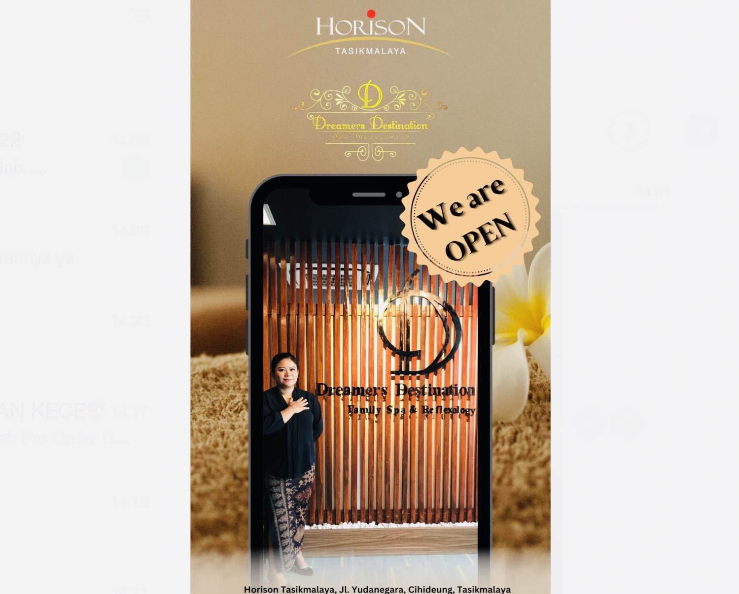 Dreamers Destination Spa Hadir di Hotel Horison Tasikmalaya, Siap Manjakan Para Tamu 