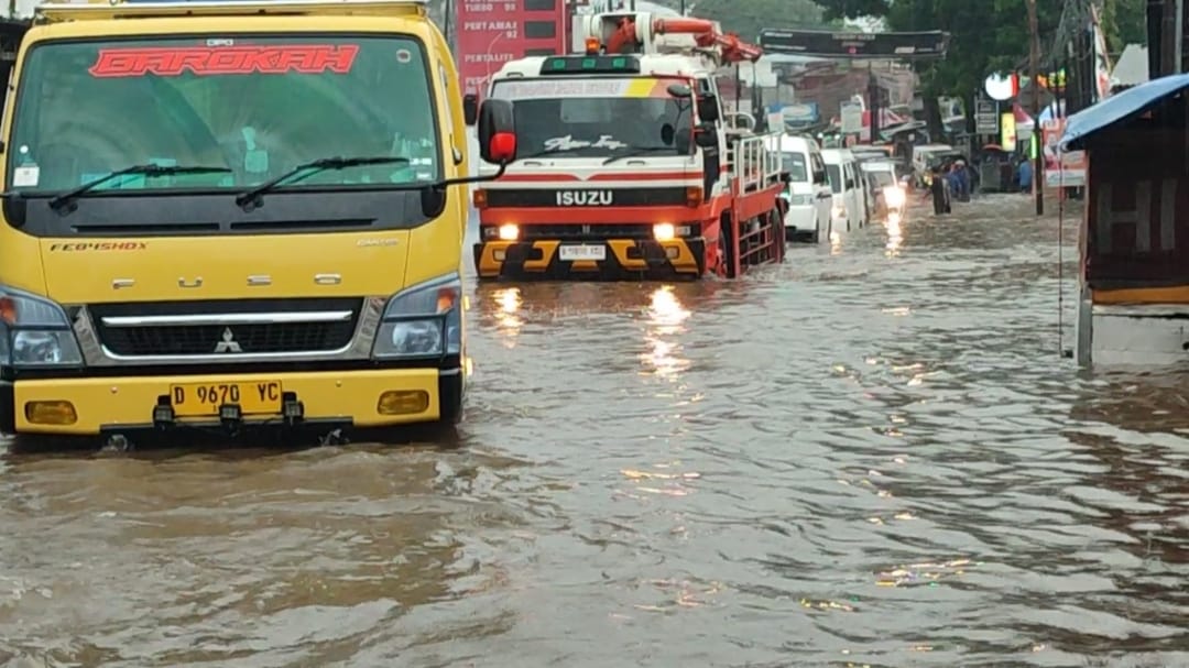 22 Titik Bencana Alam di Kota Tasikmalaya Akibat Hujan Deras Kemarin Sore