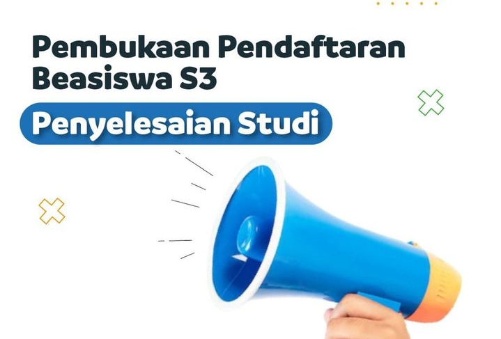 PENGUMUMAN 2 Hari Lagi Pendaftaran Beasiswa S3 Penyelesaian Studi Akan Ditutup, Simak Tata Cara Pendaftarannya