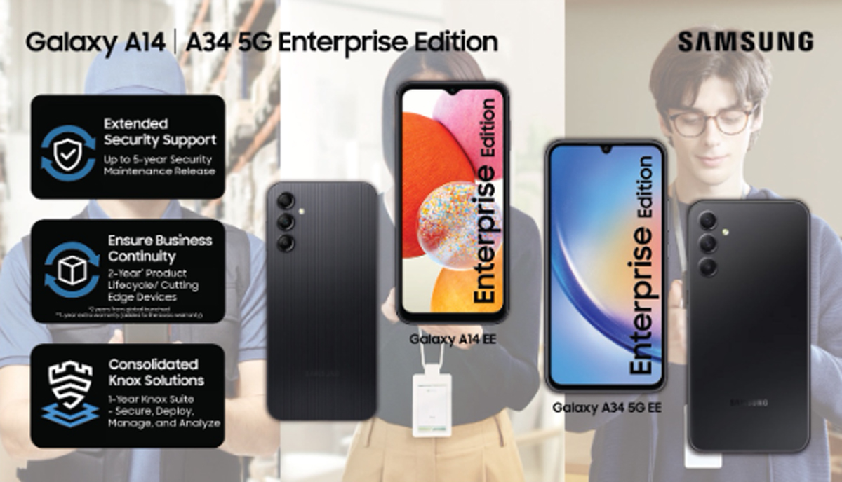 Samsung Rilis Galaxy A14 dan A34 5G Enterprise Edition, Simak Harga, Spesifikasi dan Keunggulannya
