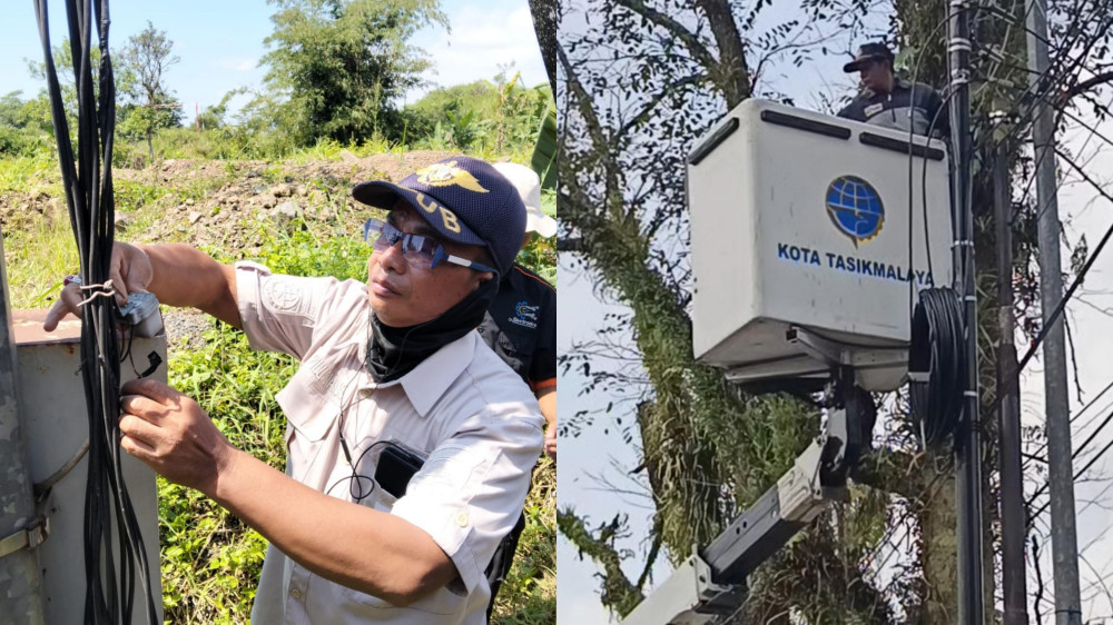 Dishub Tasikmalaya Terus Genjot Perbaikan Ribuan Lampu Jalan Padam, Masih Fokus di Ruas Utama