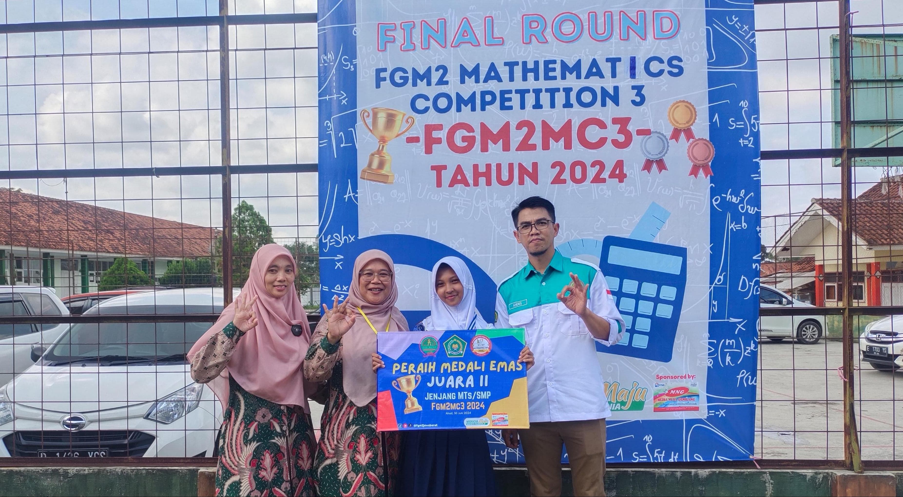 SELAMAT! Siswi MTsN 3 Tasikmalaya Raih Juara 1 KSM Matematika Tingkat Kabupaten Tasikmalaya, Ini Harapannya