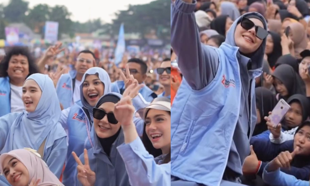 Paula Verhoeven Hadir di Kampanye Cagub Banten Andra Soni, Picu Perdebatan Publik