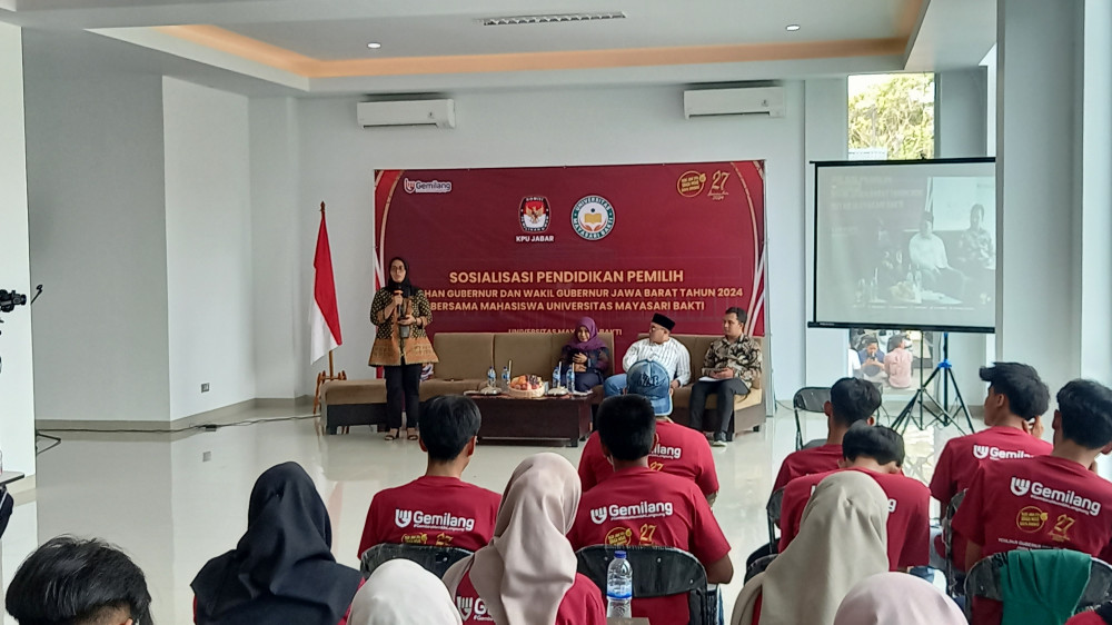 KPU Jabar Gandeng Universitas Mayasari Bakti Kota Tasikmalaya untuk Tingkatkan Partisipasi Pemilih Pemula