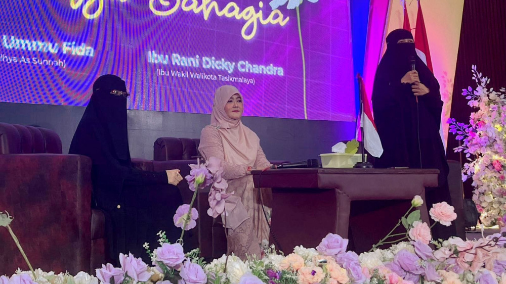 Muslimah Berdaya Dimulai dari Rumah, Pesan Istri Wakil Wali Kota Tasikmalaya