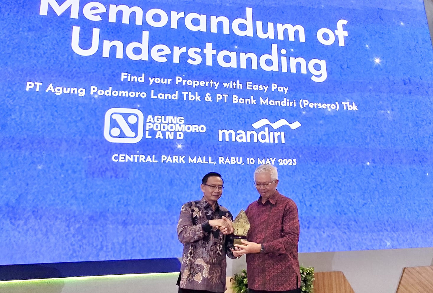 Bank Mandiri Kolaborasi dengan Agung Podomoro Land Gelar Find Your Property with Easy Pay 2023