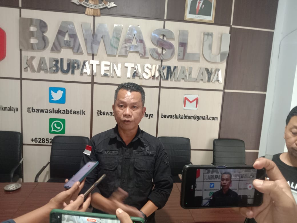 Bawaslu Kabupaten Tasikmalaya Dalami Informasi Dugaan Politik Uang Sebelum Pencoblosan Pemilu 2024