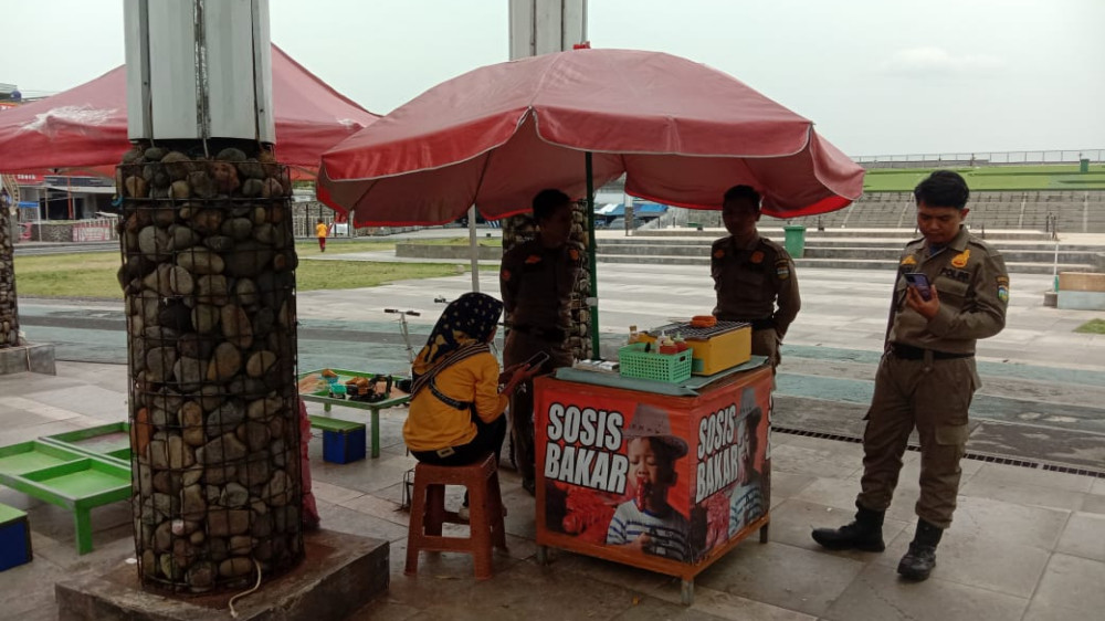 Alun-Alun Singaparna Tasikmalaya Ditata Ulang, PKL Hanya Boleh Berjualan di Jam Tertentu
