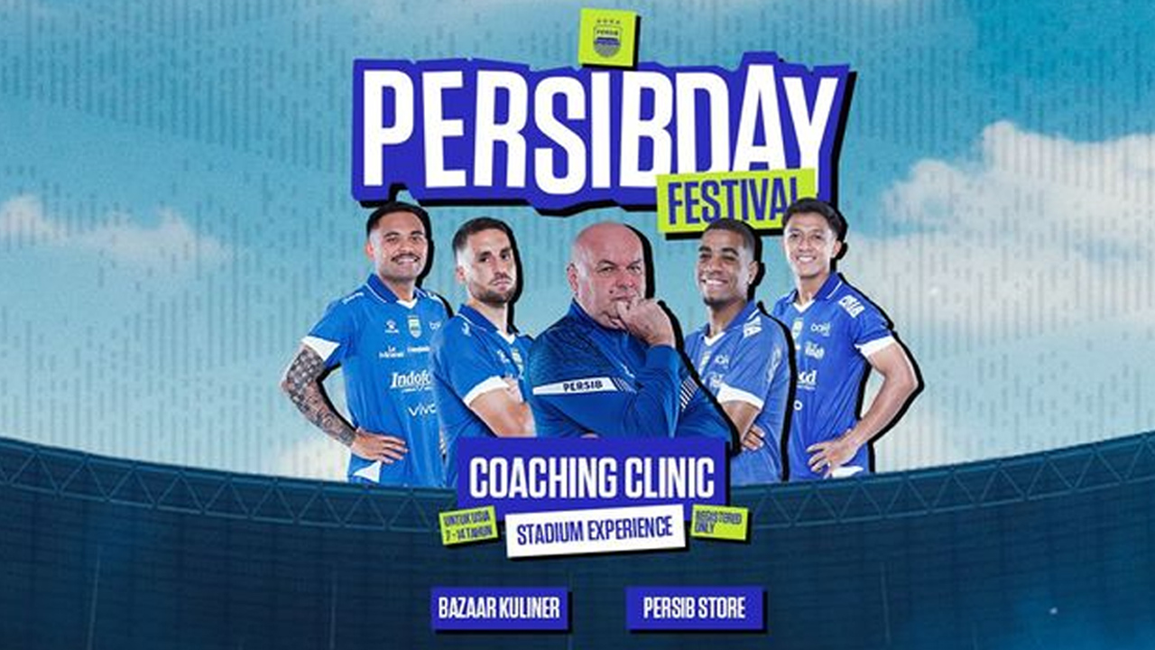 PERSIBDay Festival 2025: Cek Harga Tiket, Jadwal Acara dan Link Pendaftarannya