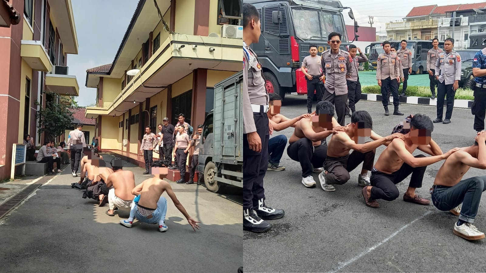 Polisi Amankan Puluhan Pelajar Diduga Perusuh di Gedung DPRD Kota Tasikmalaya saat Mencoba Bakar Ban