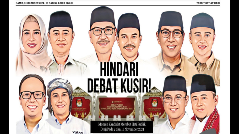 Sabtu ini Debat Publik Pilkada: Pertarungan Visi untuk Masa Depan Kota Tasikmalaya! 