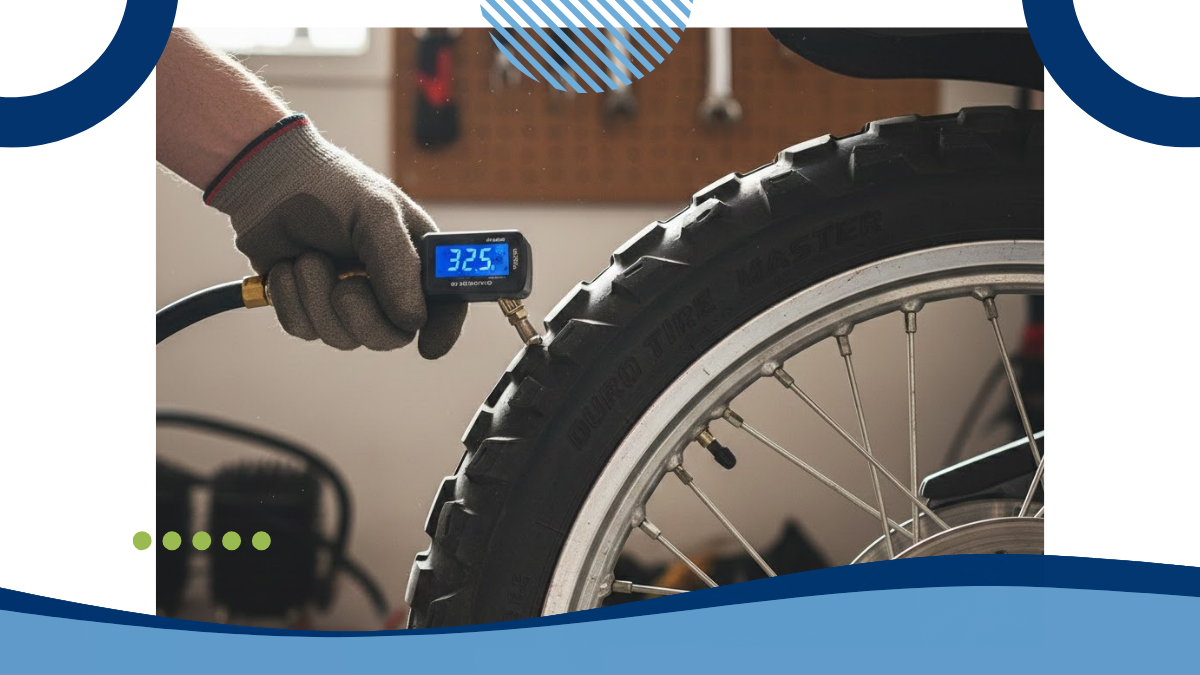 Sering Disepelekan, Ini Bahaya Isi Angin Ban Motor Terlalu Keras