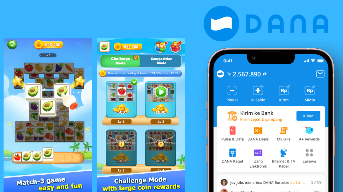 Klaim Saldo DANA Gratis Rp159.000 Sekarang, Instal FunCrush di Play Store