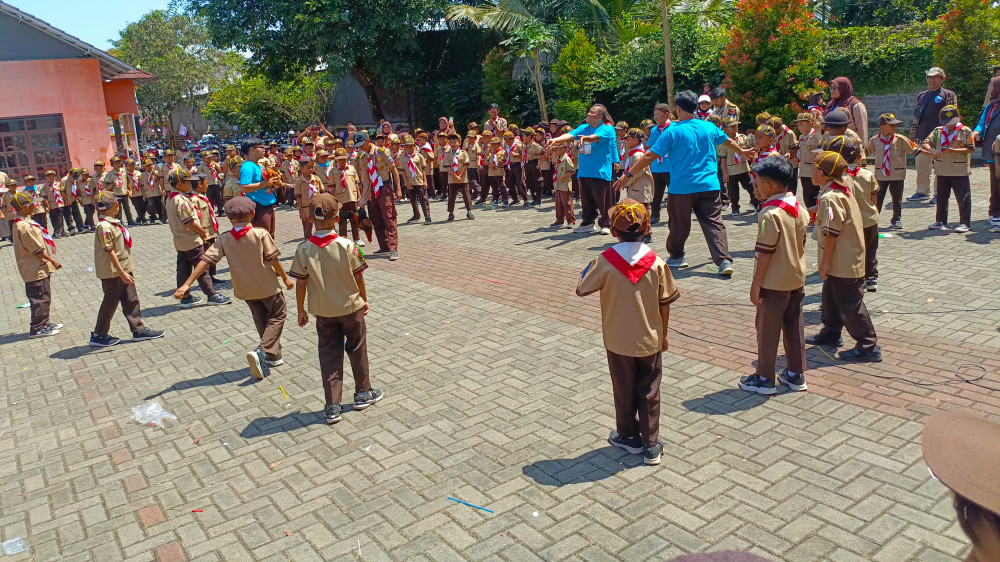 Pesta Siaga di Tamansari Tasikmalaya Jadi Ajang Pembentukan Karakter Ratusan Pramuka Cilik