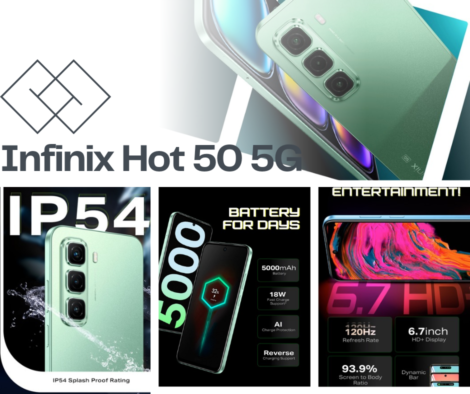 Infinix Hot 50 5G, Spesifikasi Mumpuni dengan Harga Terjangkau