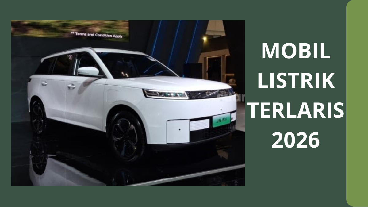 Mobil Listrik Terlaris Per Januari 2026, BYD Masih Mendominasi, Jaecoo J5 Gebrak Pasar