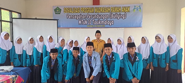 MTsN 10 Tasikmalaya Ciptakan Madrasah Ramah Anak, Cegah Bullying di Sekolah 