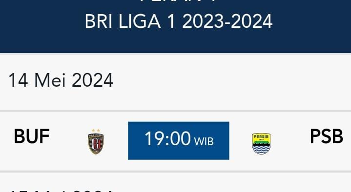 INI 4 Fakta Menarik Bali United vs Persib di Semifinal Championship Series Liga 1 2023/2024, Apa Saja?