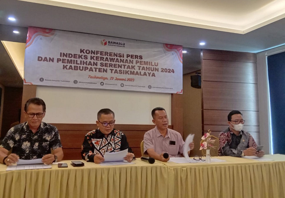 Kabupaten Tasikmalaya Masuk Posisi ke-21 Rawan Pemilu, ke-2 di Jawa Barat