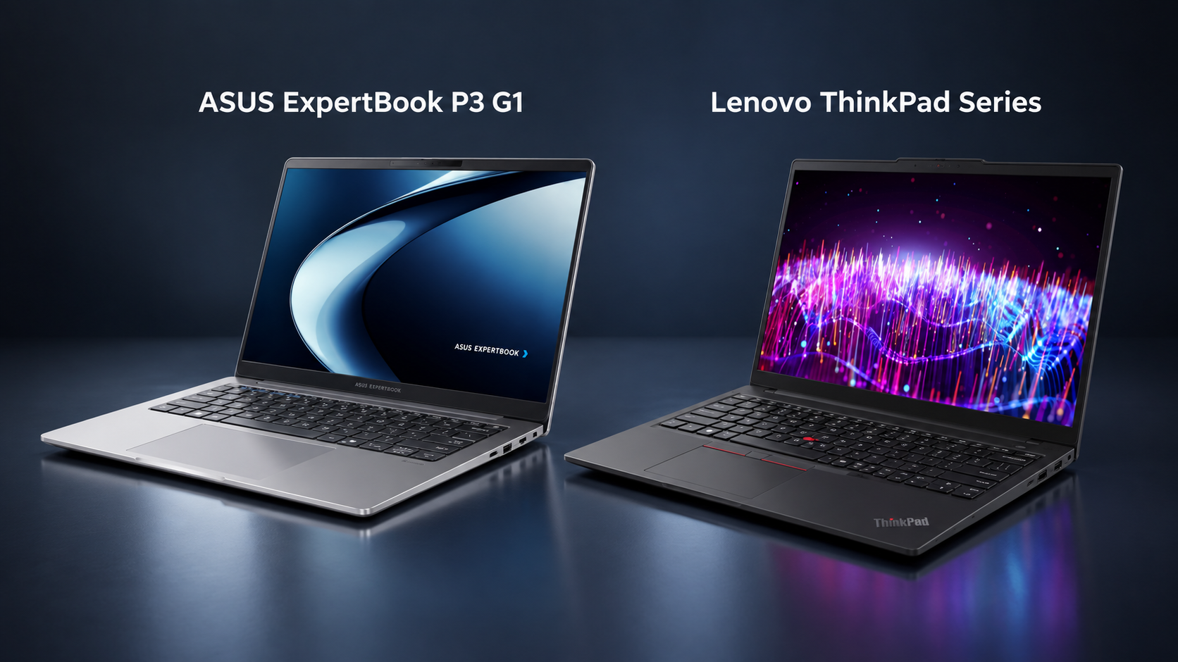 Asus ExpertBook P3 G1 vs Lenovo ThinkPad Series, Pilih Laptop Bisnis Mana?