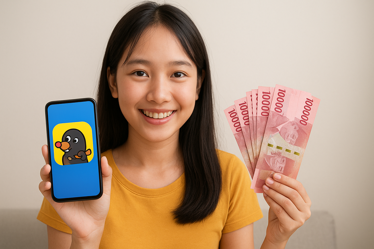 Main Game Ringan Lucky Mole, Raih Saldo DANA Gratis Setiap Hari