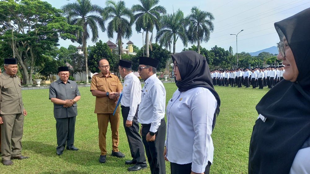 Penataan Non-ASN di Kota Tasikmalaya Masuki Babak Baru, 1.855 Pegawai Diangkat Jadi PPPK Paruh Waktu
