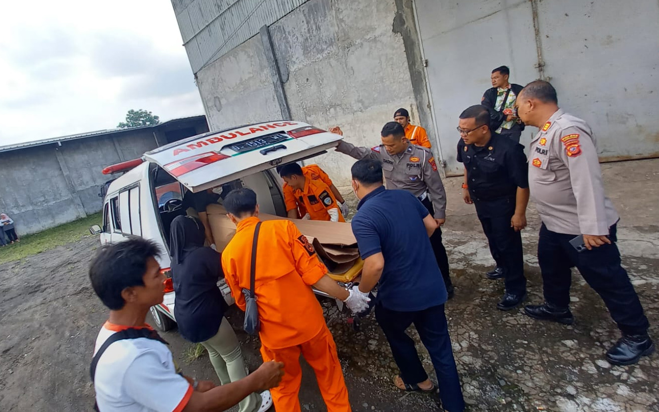 Yayat Hidayat Meninggal di Pergudangan Jalan SL Tobing Tasikmalaya