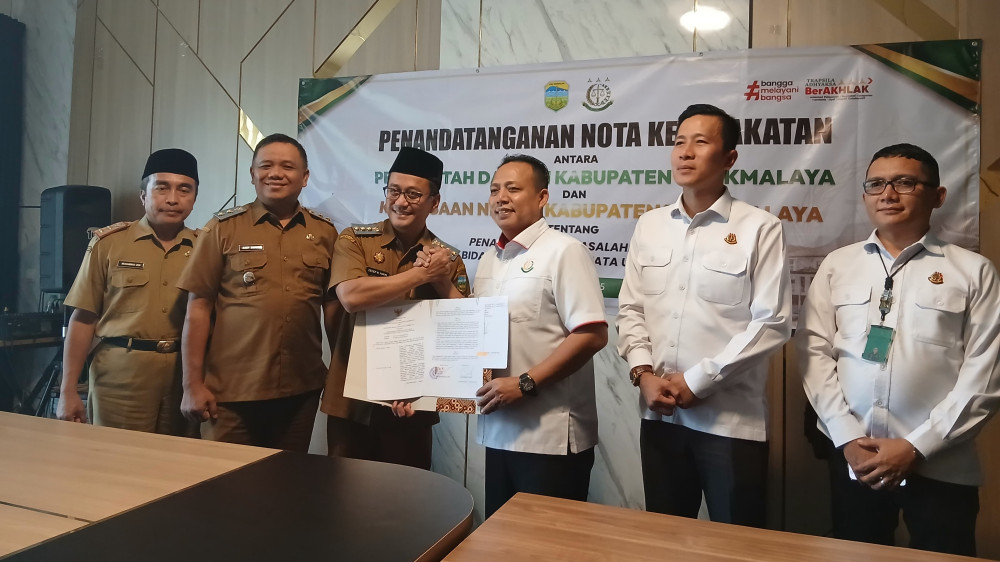 Pemkab Tasikmalaya Perpanjang MoU dengan Kejari untuk Pendampingan Hukum RPJMD