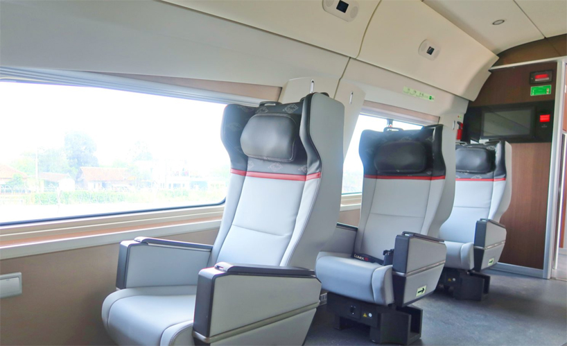 Bocoran Interior Kereta Cepat Jakarta-Bandung, Ada Minibar Loh