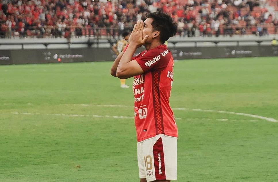 TERHARU dan Respek, Pemain Bali United Ini Kembali Cetak Gol Setelah Lima Tahun, Ternyata Ini Alasannya