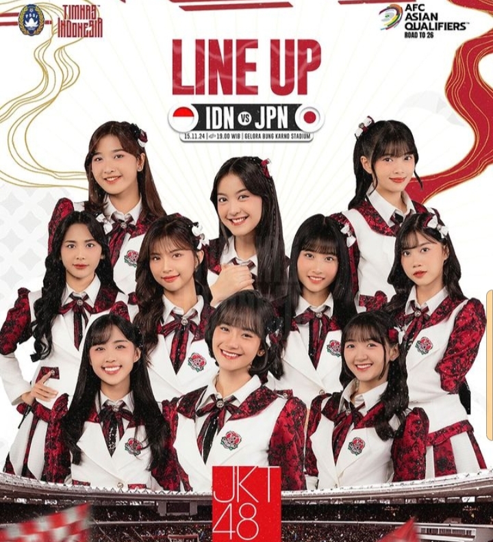 Special Performance! JKT48 Meriahkan Timnas di Laga Big Match Indonesia vs Jepang Kualifikasi Piala Dunia 2026