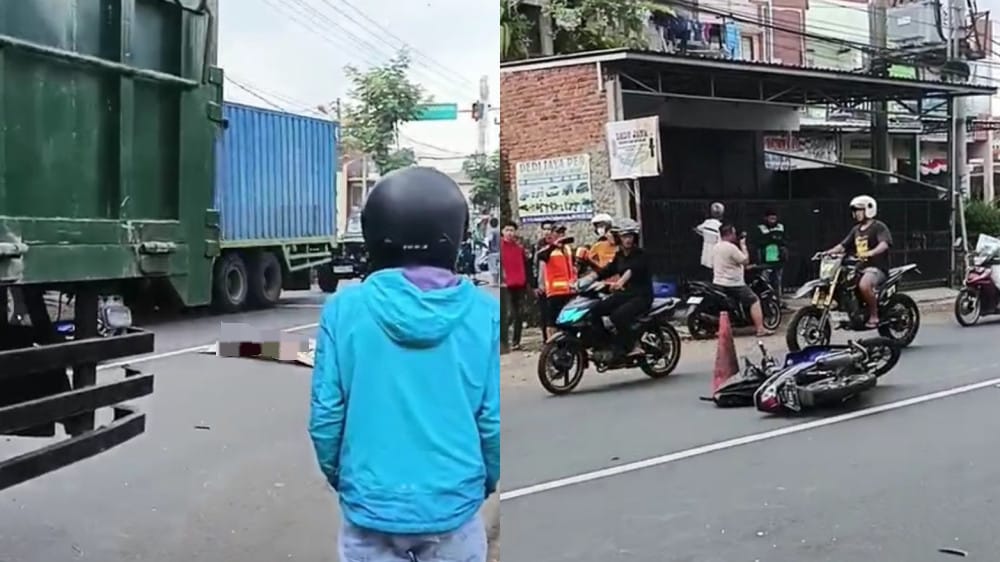 Gagal Salip Truk Tronton, Pria Tewas Tertabrak di Tasikmalaya