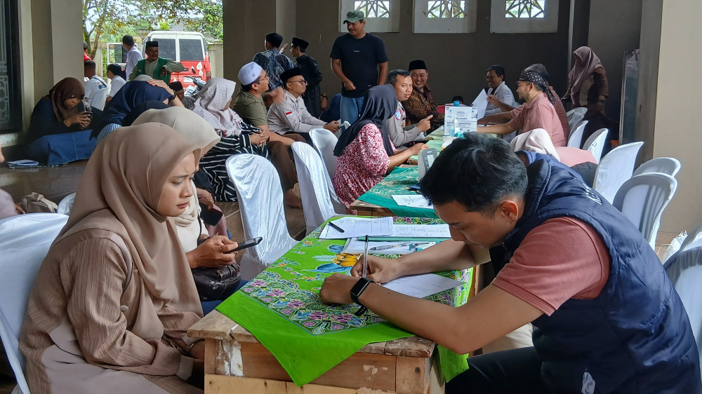 Masjid Agung Baiturrohman Tasikmalaya Hidupkan Spirit Kepedulian Lewat Donor Darah-Periksa Kesehatan Gratis