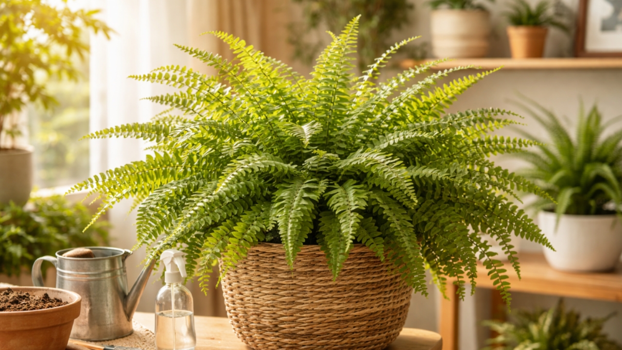 Panduan Lengkap Menanam Pakis Boston di Rumah agar Tumbuh Rimbun dan Sehat Sepanjang Tahun