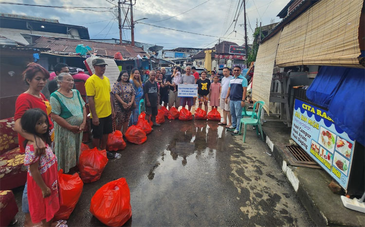 Tanggap Bencana Banjir Manado, BRI salurkan Bantuan Bagi Warga Terdampak