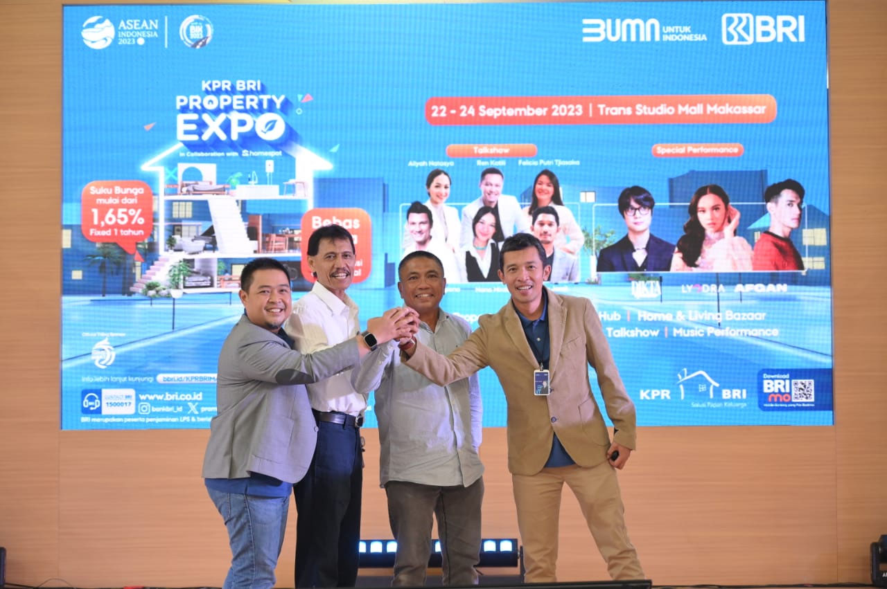 Hadir di Makassar, KPR BRI Property EXPO 2023 Tawarkan Promo Menarik dan Kemudahan