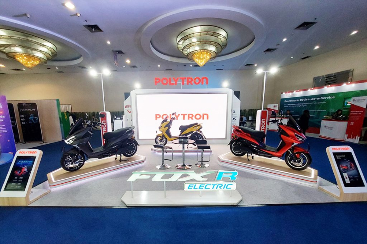 POLYTRON Fox-R Tampil dengan Baterai Canggih, Cek di INABUYER Electric Vehicle Expo 2023