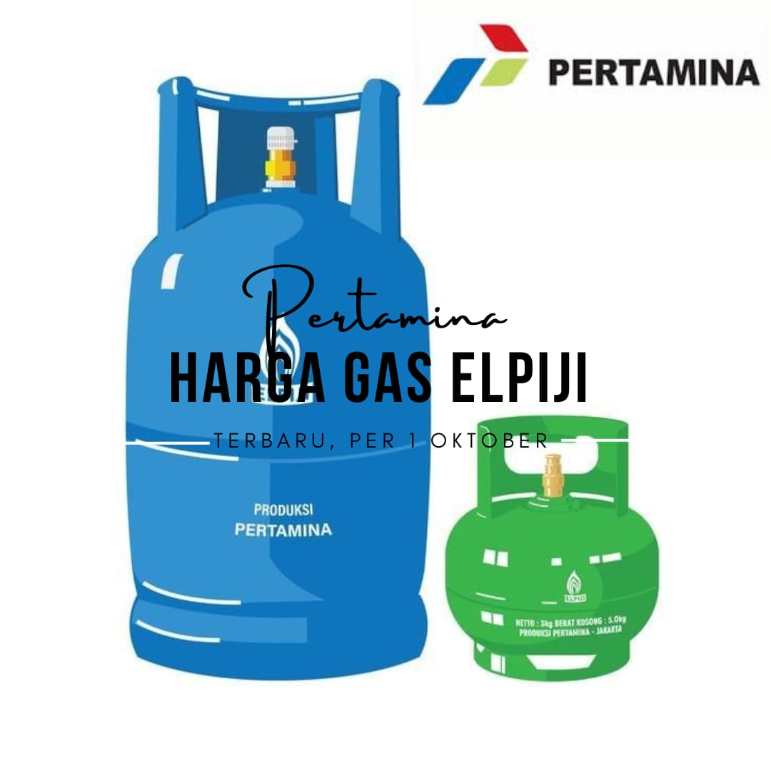 Resmi ! PT. Pertamina Patra Niaga Umumkan Harga Gas Elpiji Terbaru Per 1 Oktober 2024