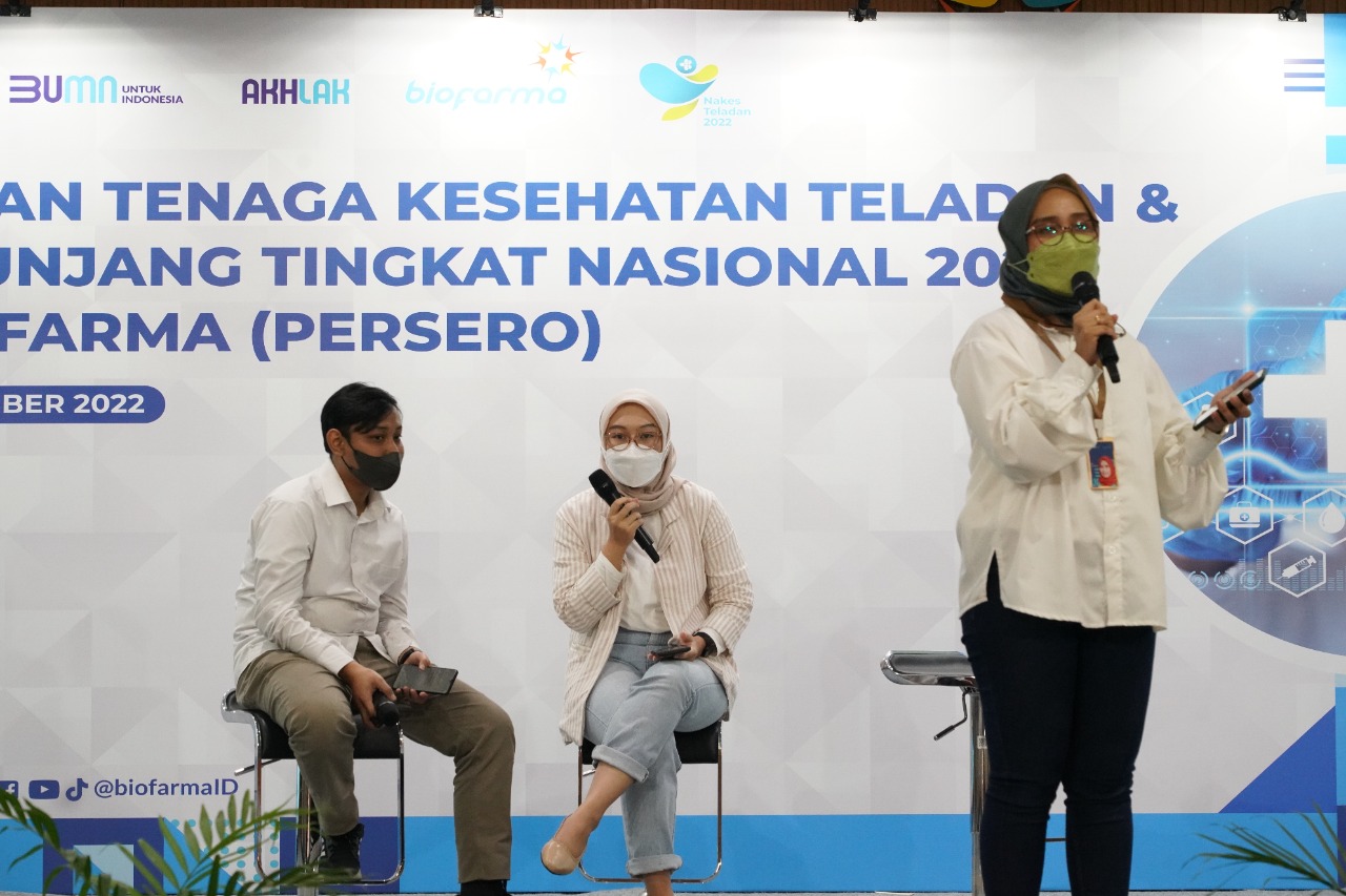 250 Tenaga Kesehatan Teladan Kunjungi Bio Farma , IndoVac Dijadikan Vaksin Booster  