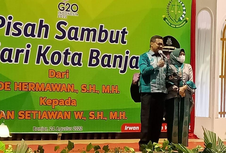 Kajari Kota Banjar Berganti, Ade Hermawan Pindah Tugas ke Kejati Sulawesi Tenggara 